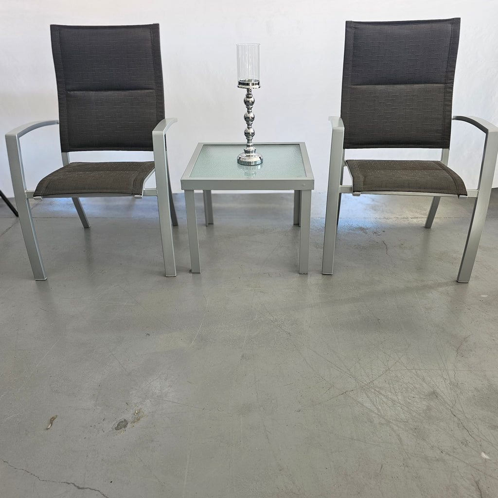 Dallas Chairs With Bergen Coffee Table