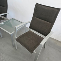 Dallas Chairs With Bergen Coffee Table