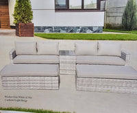 Full Moon Modular Wicker Lounge Set