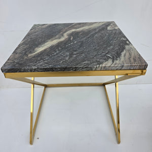 Square Nested Tables Marble Top