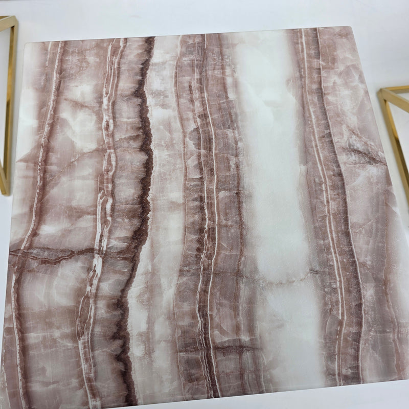 Square Nested Tables Marble Top