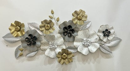 LUXURY FLORAL METAL WALL ART AK1203