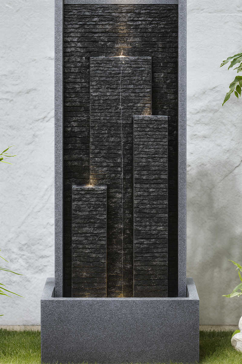 Cascade water fountain