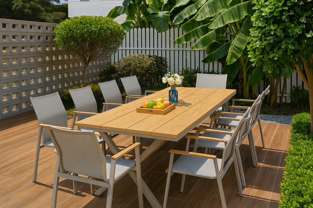 Summerwood Entertainer Dining Setting