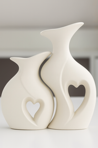 Embrace of Hearts Sculpture