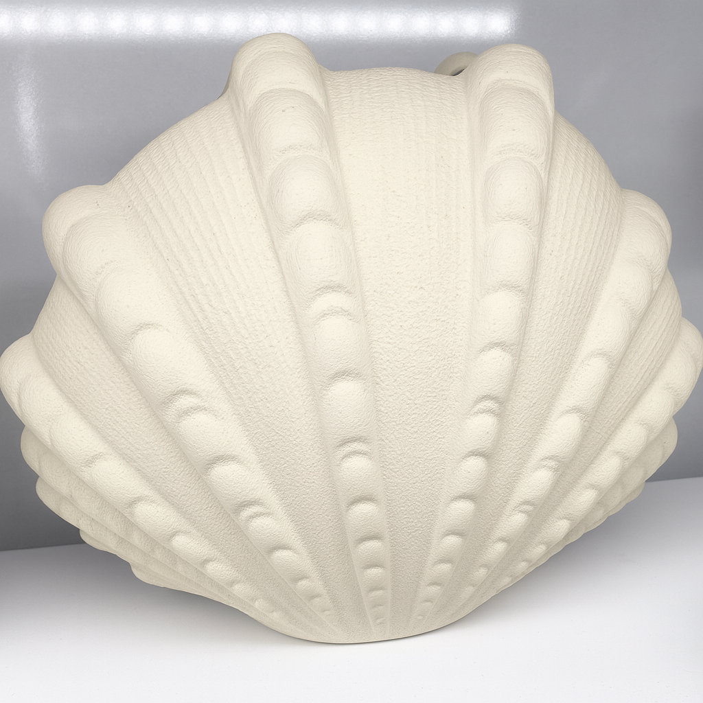 Ivory Tide Shell Ornament