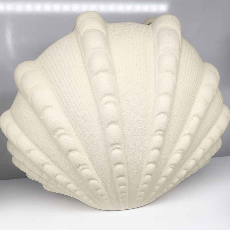 Ivory Tide Shell Ornament