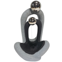 Meditating Couple Water Fountain