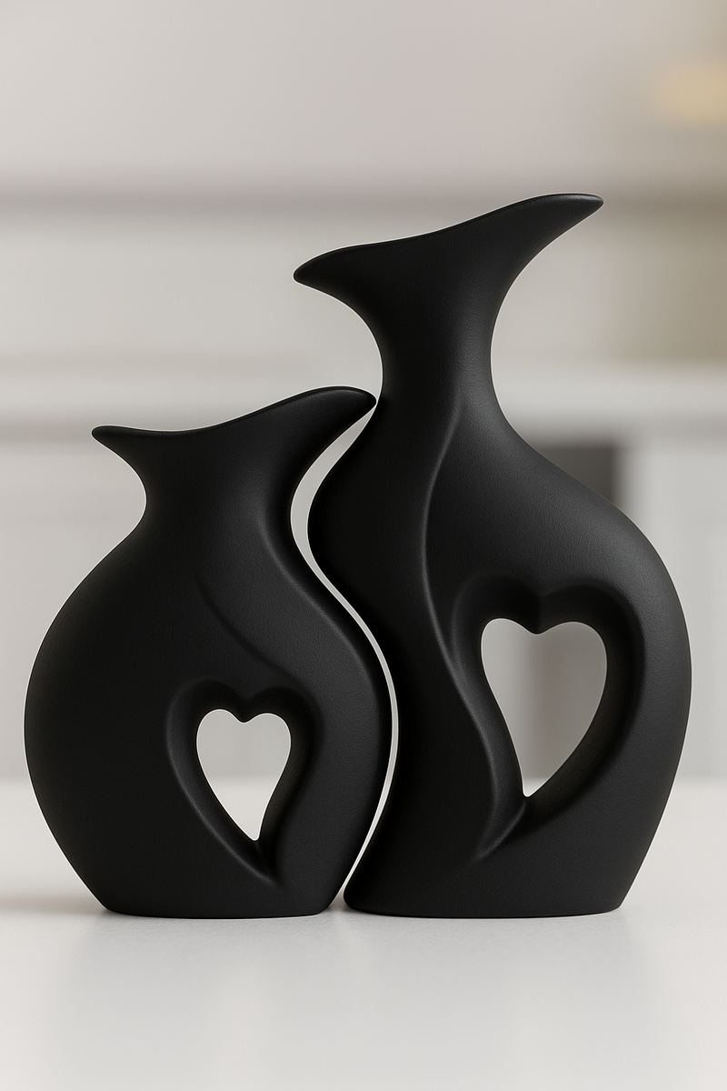 Embrace of Hearts Sculpture