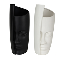Dual Serenity Face Vases