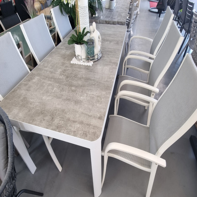 Florence Table and Chair setting Last setting in stock