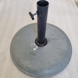 Concrete centre post umbrella base (Ex-Display) $19-$29