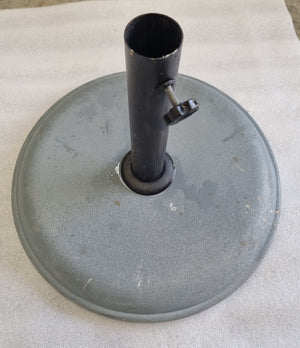 Concrete centre post umbrella base (Ex-Display) $19-$29