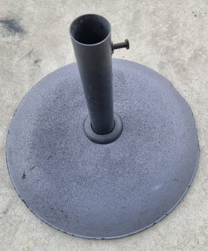 Concrete centre post umbrella base (Ex-Display) $19-$29