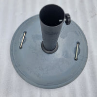 Concrete centre post umbrella base (Ex-Display) $19-$29