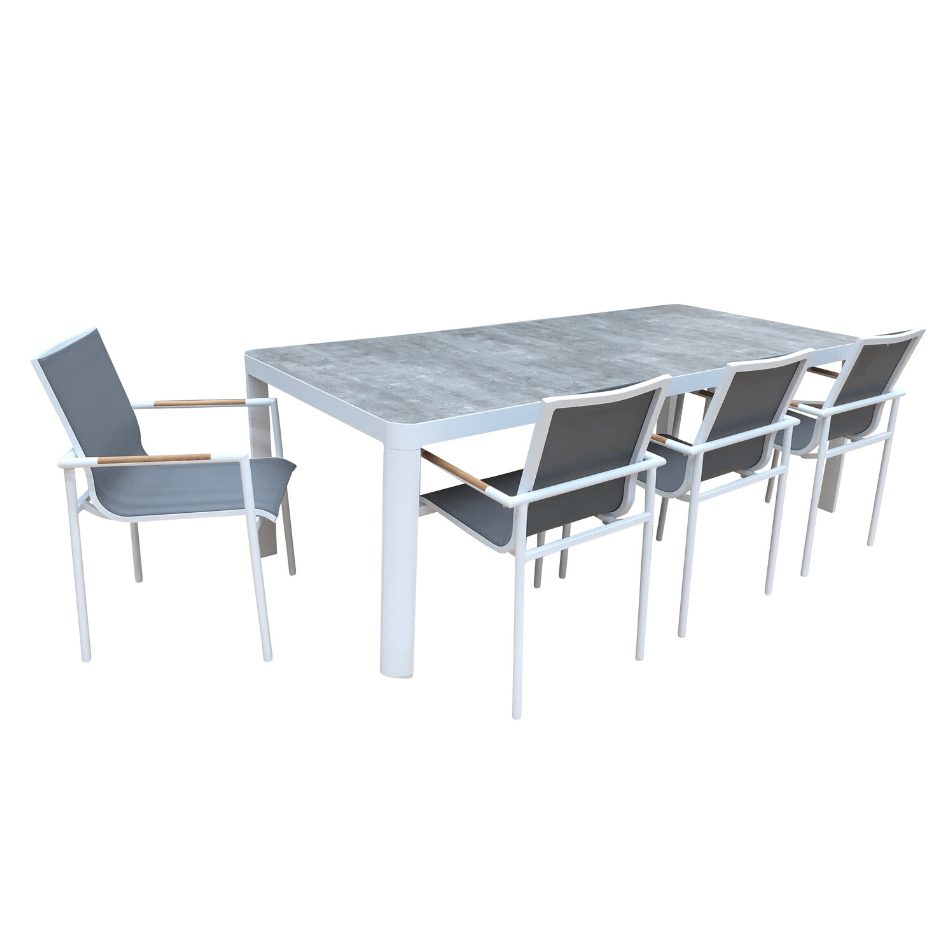 9PCE Florence Dining Setting - Cozy Indoor Outdoor Furniture 