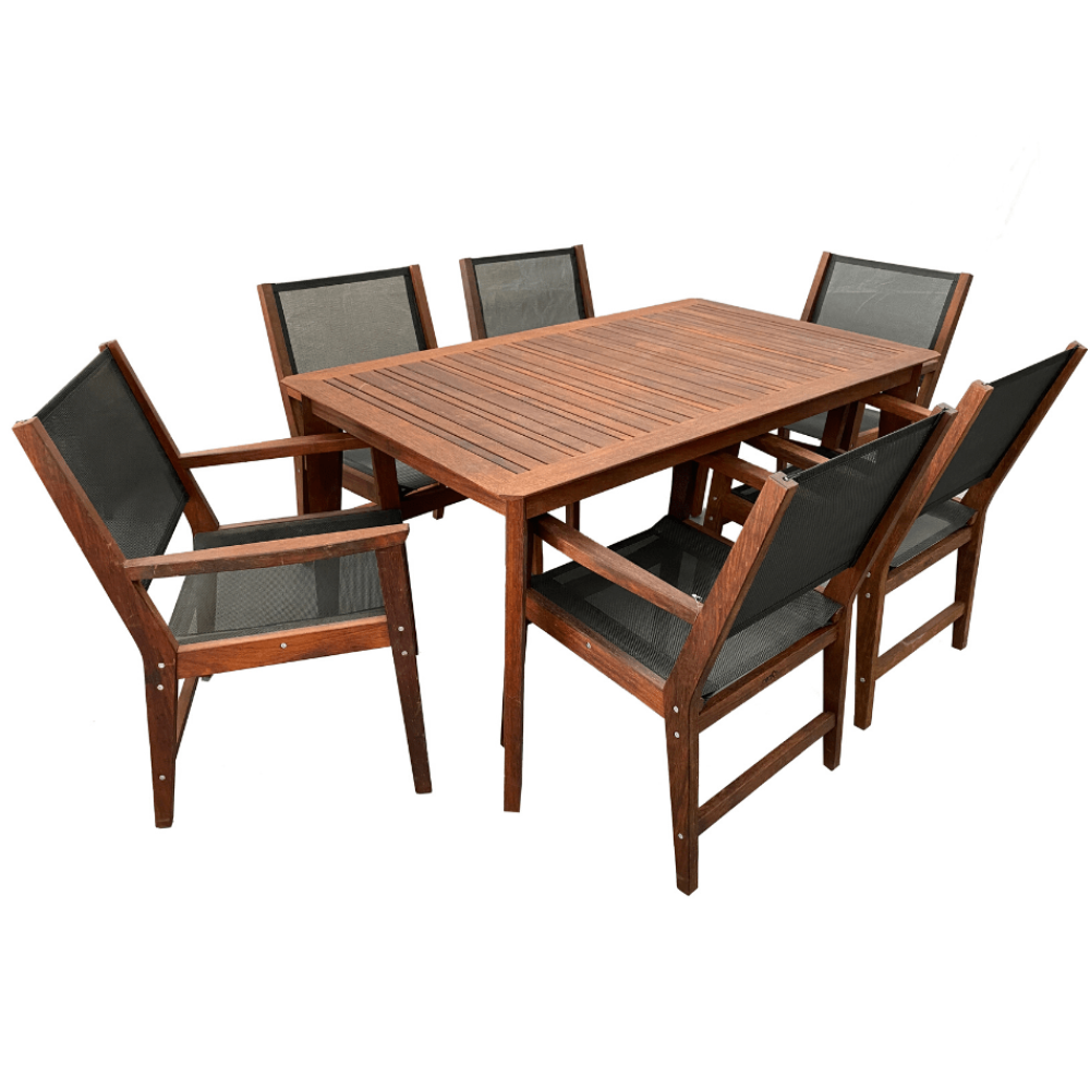 7PCE Bronx and Galaxy Setting - Cozy Indoor Outdoor Furniture 