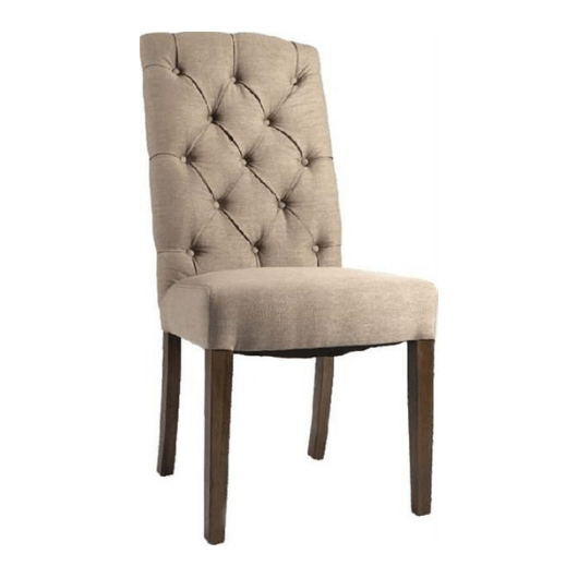 Felice Linen Dining Chair - Cozy Indoor Outdoor Furniture 