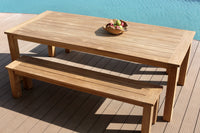 3PCE Belmont Bench Setting - Cozy Furniture