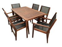 7PCE Bronx and Galaxy Setting - Cozy Indoor Outdoor Furniture 