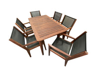 7PCE Bronx and Galaxy Setting - Cozy Indoor Outdoor Furniture 