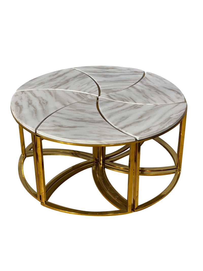 Gold Marble Coffee Table Last One In Stock