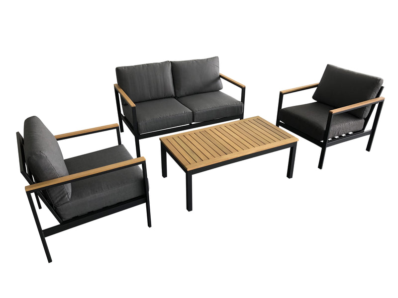 4PCE Gatwick Lounge Setting - Cozy Indoor Outdoor Furniture 