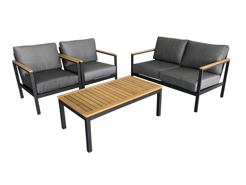 4PCE Gatwick Lounge Setting - Cozy Indoor Outdoor Furniture 