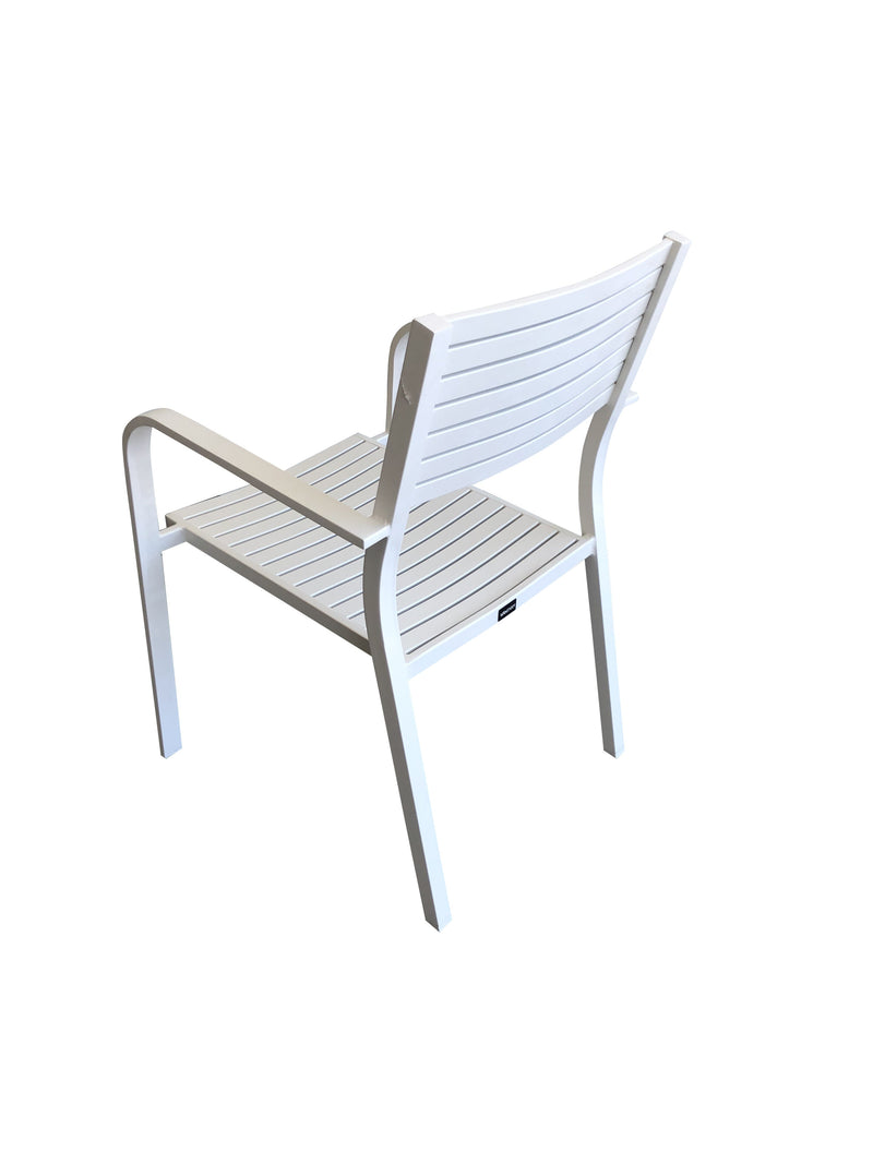 Vienna Slat Dining Chair - Cozy Indoor Outdoor Furniture 