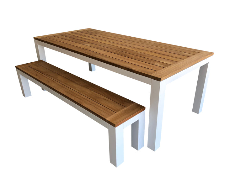 Sense Bench Dining Setting - Cozy Indoor Outdoor Furniture 