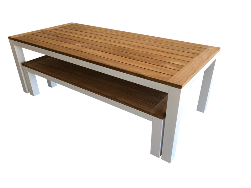 Sense Bench Dining Setting - Cozy Indoor Outdoor Furniture 