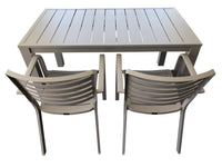 Como Dining Table with Pandora & Ancona Dining Chair - Cozy Indoor Outdoor Furniture 