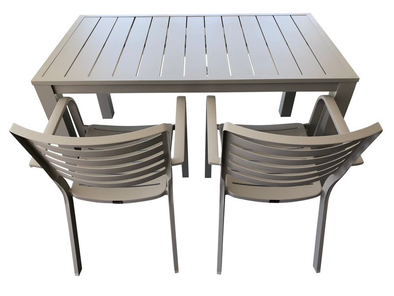 Como Dining Table with Pandora & Ancona Dining Chair - Cozy Indoor Outdoor Furniture 