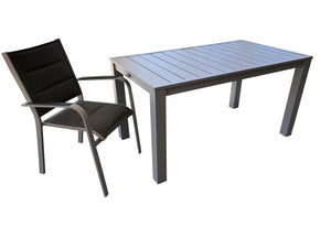 Como Dining Table with Pandora & Ancona Dining Chair - Cozy Indoor Outdoor Furniture 