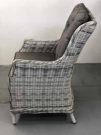 San Jose Wicker Dining Chair - Cozy Indoor Outdoor Furniture 