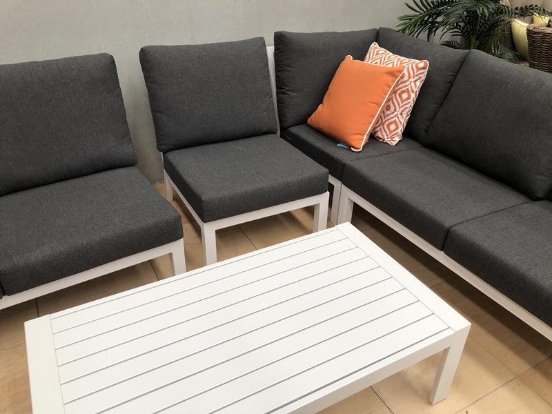 5PCE Lorne Corner Modular Setting - Cozy Indoor Outdoor Furniture 