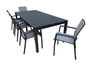 9PCE Matzo Extension & Roma Dining - Cozy Indoor Outdoor Furniture 