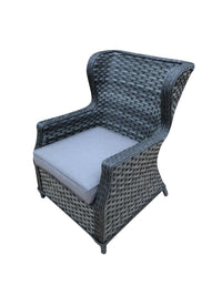 San Jose Wicker Arm Chair - Cozy Indoor Outdoor Furniture 