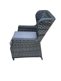 San Jose Wicker Arm Chair - Cozy Indoor Outdoor Furniture 