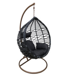 Bamboo Hanging Chair - Cozy Indoor Outdoor Furniture 