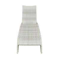 Mediterranean Wicker Sunlounger