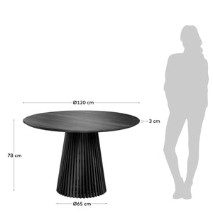 Irune Round Table - Cozy Indoor Outdoor Furniture 