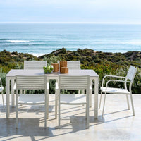 Milan Dining Table Grey Colour 1.6x.9m