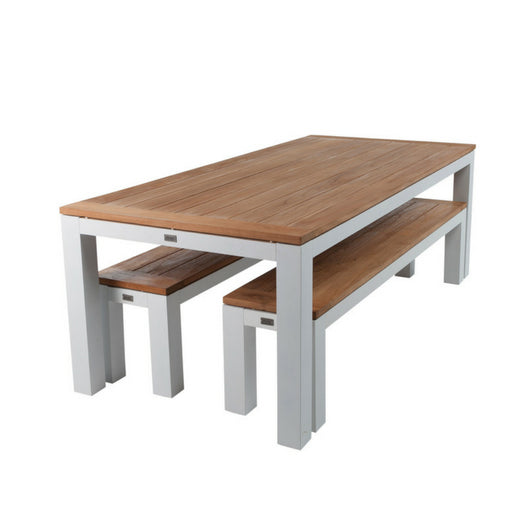 Sense Bench Dining Setting - Cozy Indoor Outdoor Furniture 