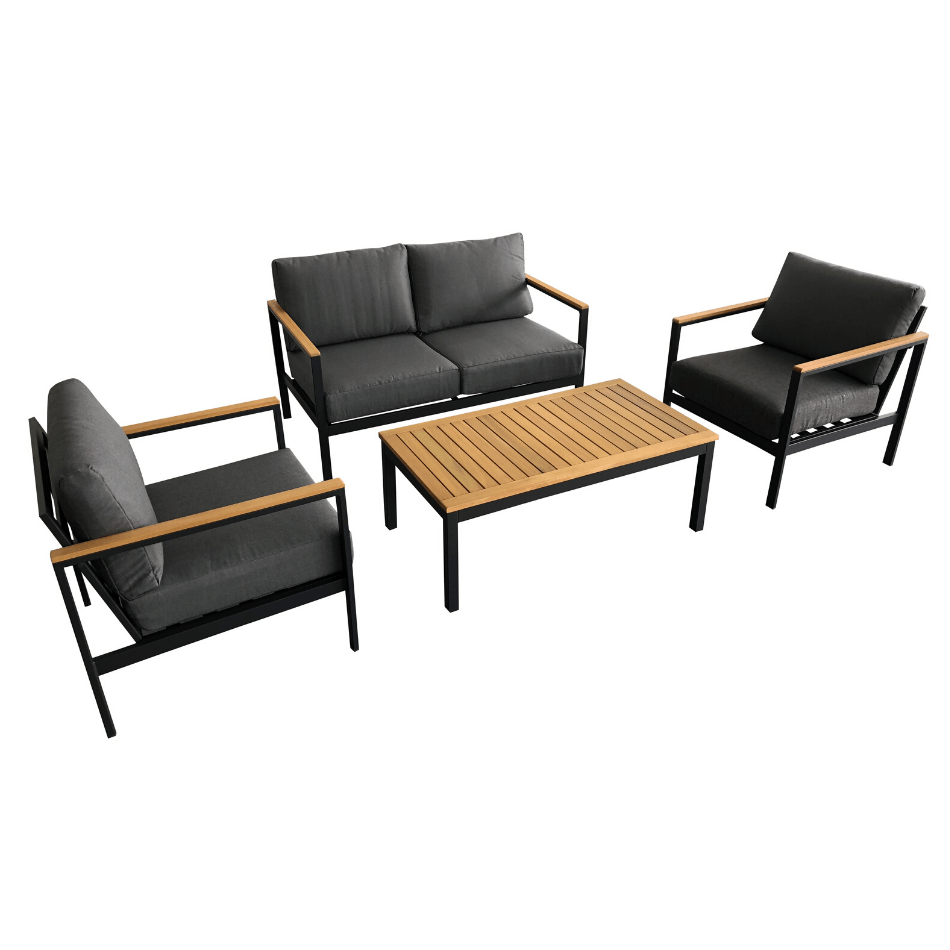 4PCE Gatwick Lounge Setting - Cozy Indoor Outdoor Furniture 