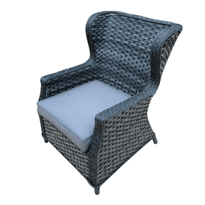 San Jose Wicker Arm Chair - Cozy Indoor Outdoor Furniture 