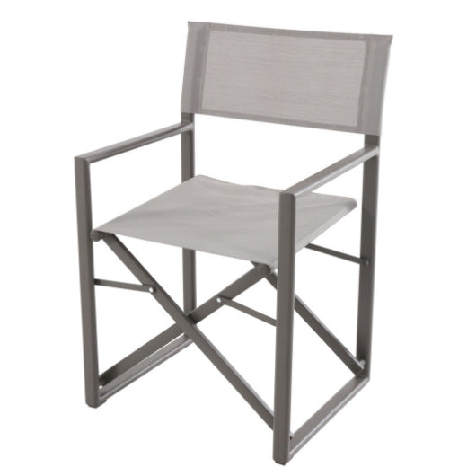 Director Aluminium Chair - Cozy Indoor Outdoor Furniture 