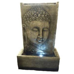 Buddha Head Water Fountain - Cozy Indoor Outdoor Furniture 