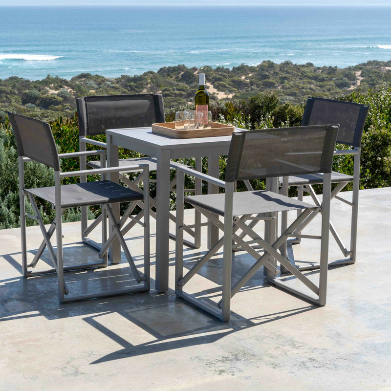 Director Aluminium Chair - Cozy Indoor Outdoor Furniture 