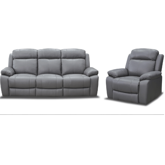 Sasha 3 Seater with Recliner Lounge Setting - Cozy Indoor Outdoor Furniture 